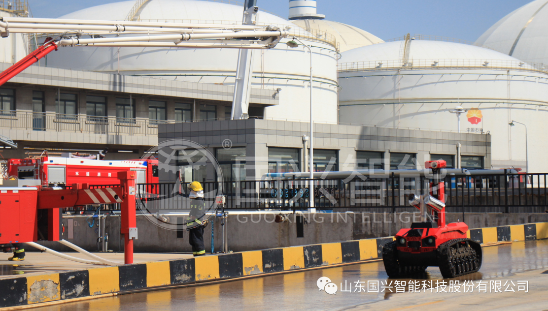 黃渤海新區(qū)?；飞a(chǎn)安全事故應(yīng)急救援演練